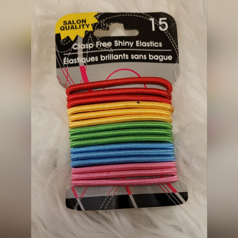 Salon Quality Multicolor Hair Elastics for Kids